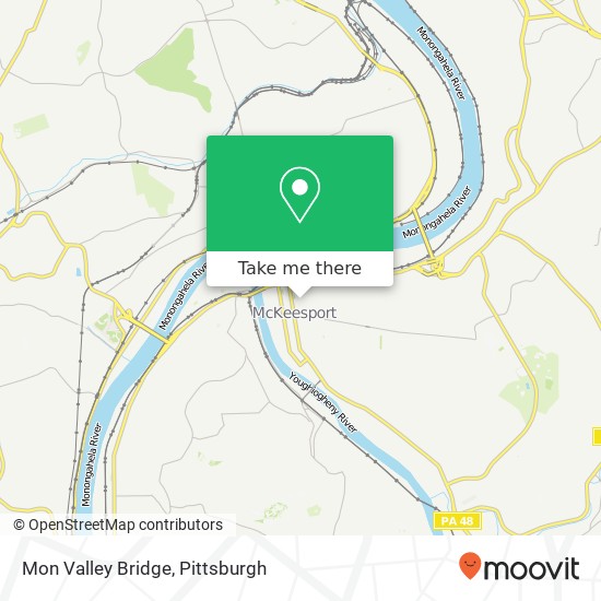 Mapa de Mon Valley Bridge