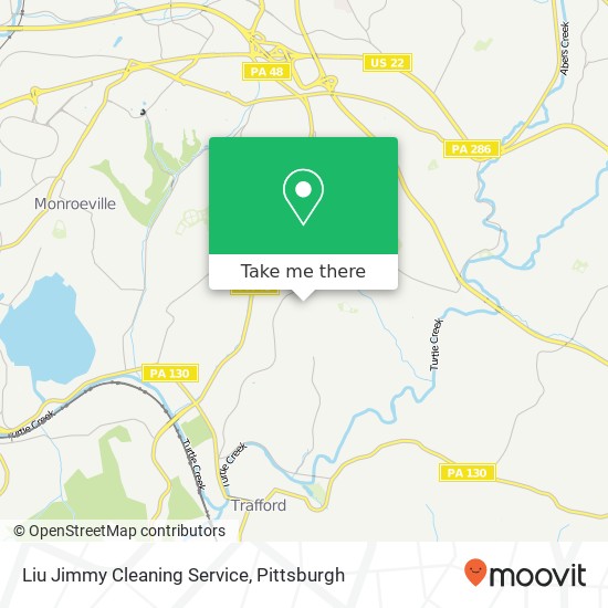 Liu Jimmy Cleaning Service map