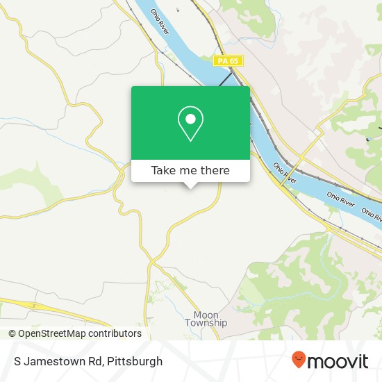 S Jamestown Rd map