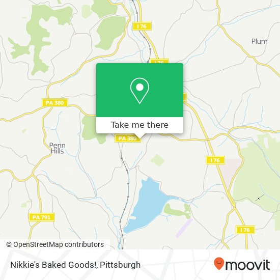Nikkie's Baked Goods! map