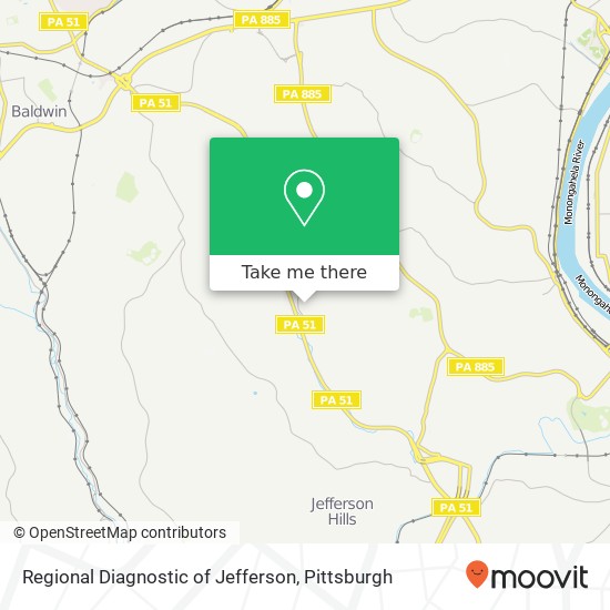 Regional Diagnostic of Jefferson map
