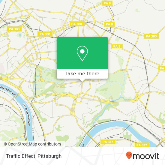 Mapa de Traffic Effect