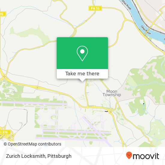 Zurich Locksmith map