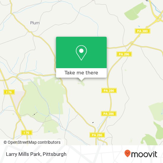 Mapa de Larry Mills Park