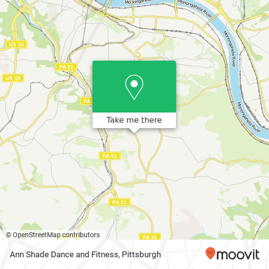 Mapa de Ann Shade Dance and Fitness