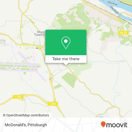 McDonald's map