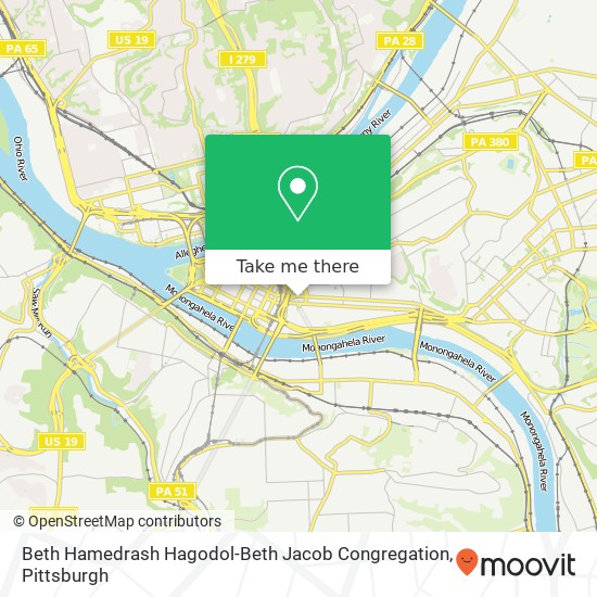 Beth Hamedrash Hagodol-Beth Jacob Congregation map