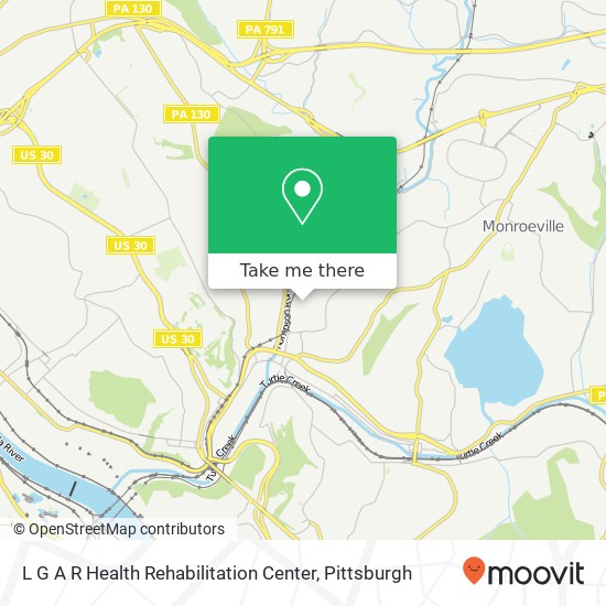 L G A R Health Rehabilitation Center map