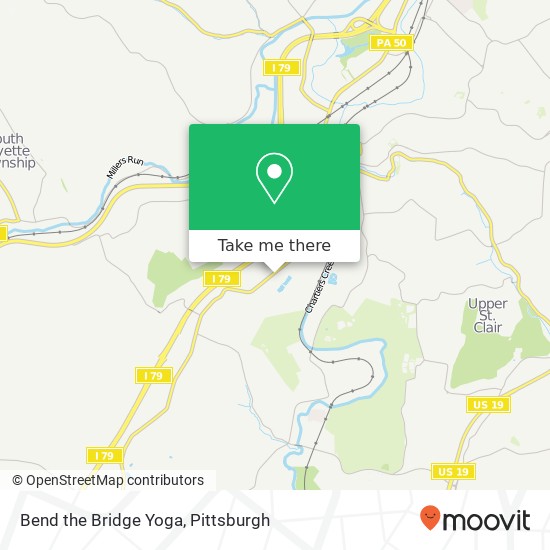 Mapa de Bend the Bridge Yoga