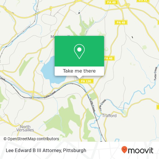 Lee Edward B III Attorney map