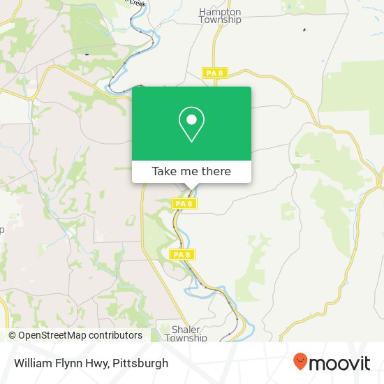 William Flynn Hwy map