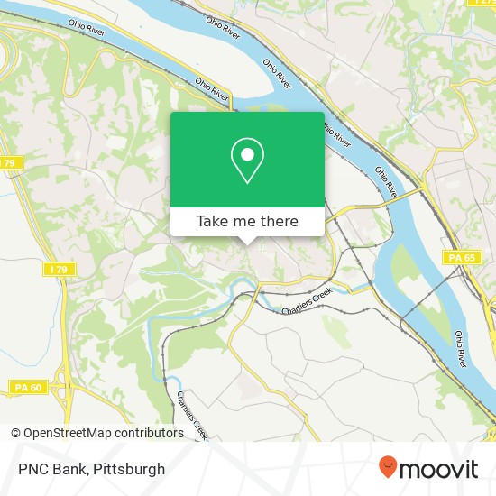 PNC Bank map