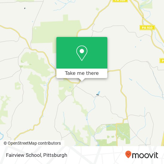 Fairview School map