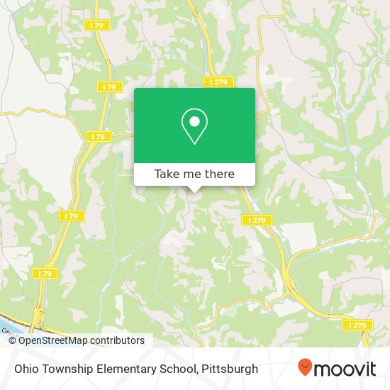 Mapa de Ohio Township Elementary School