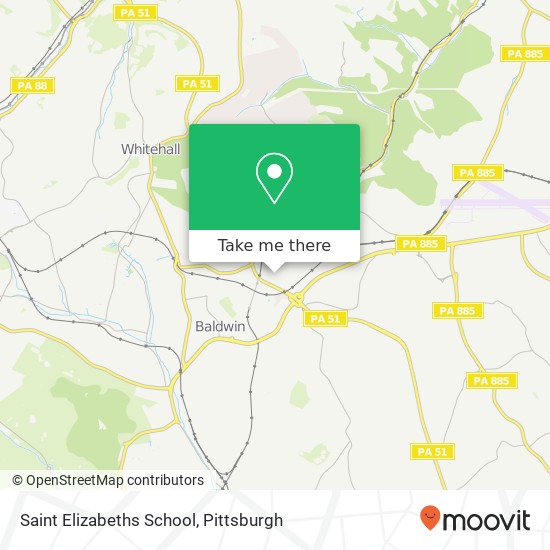 Mapa de Saint Elizabeths School