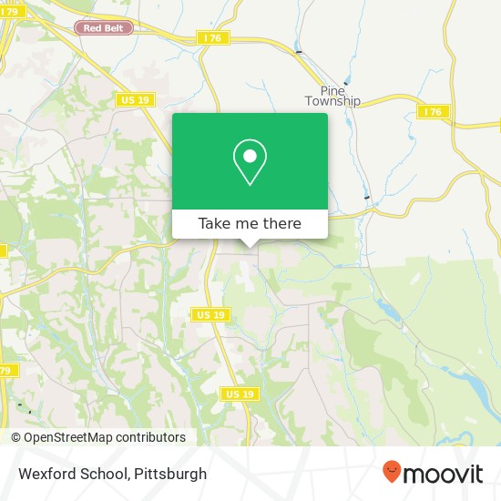 Wexford School map