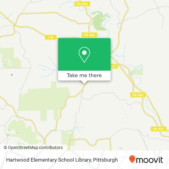 Mapa de Hartwood Elementary School Library