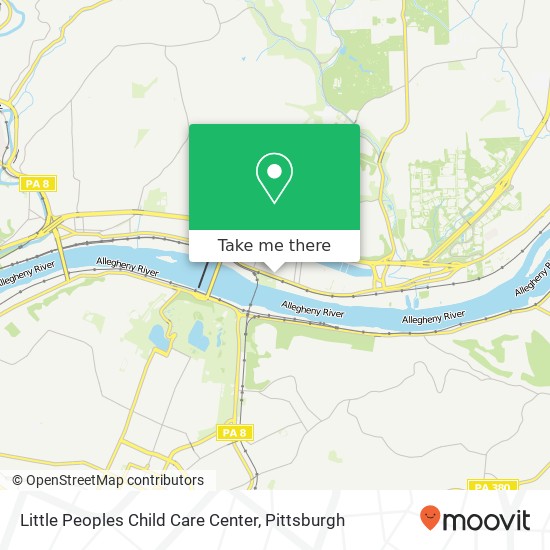 Mapa de Little Peoples Child Care Center