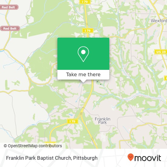 Mapa de Franklin Park Baptist Church