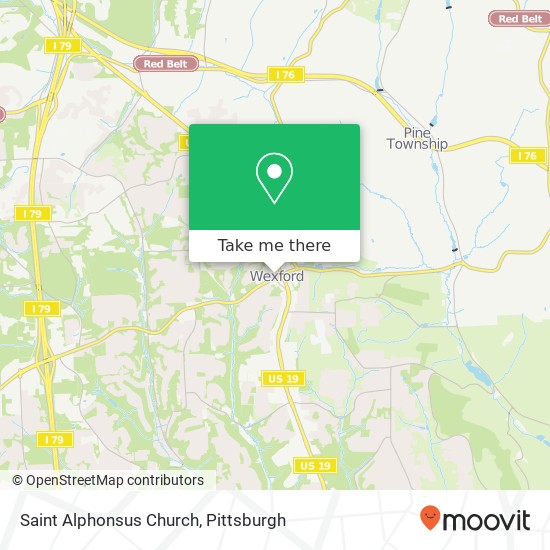 Saint Alphonsus Church map