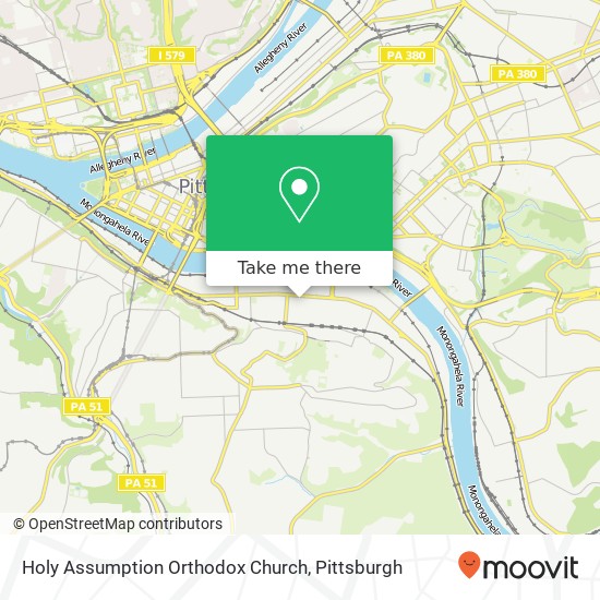 Holy Assumption Orthodox Church map