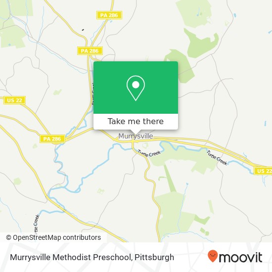 Murrysville Methodist Preschool map