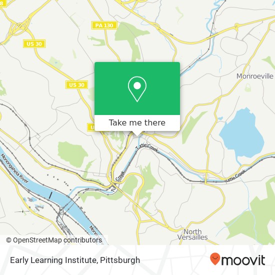 Early Learning Institute map