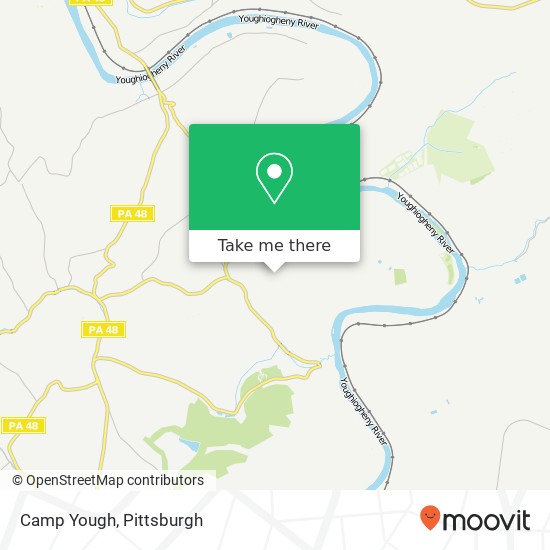 Mapa de Camp Yough