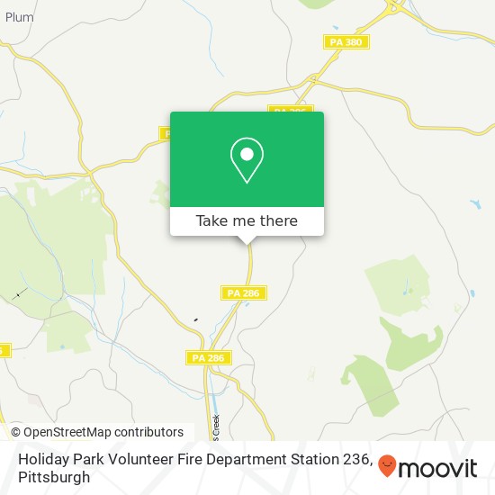 Holiday Park Volunteer Fire Department Station 236 map