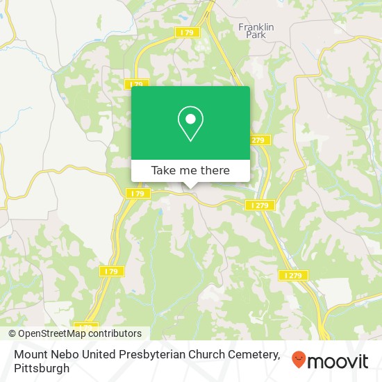 Mount Nebo United Presbyterian Church Cemetery map