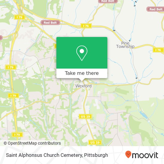 Saint Alphonsus Church Cemetery map