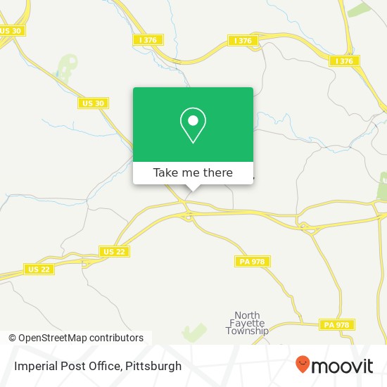 Imperial Post Office map