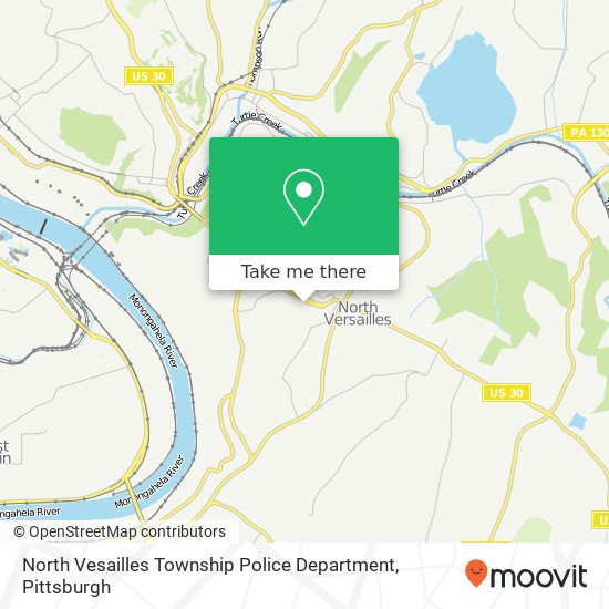 Mapa de North Vesailles Township Police Department