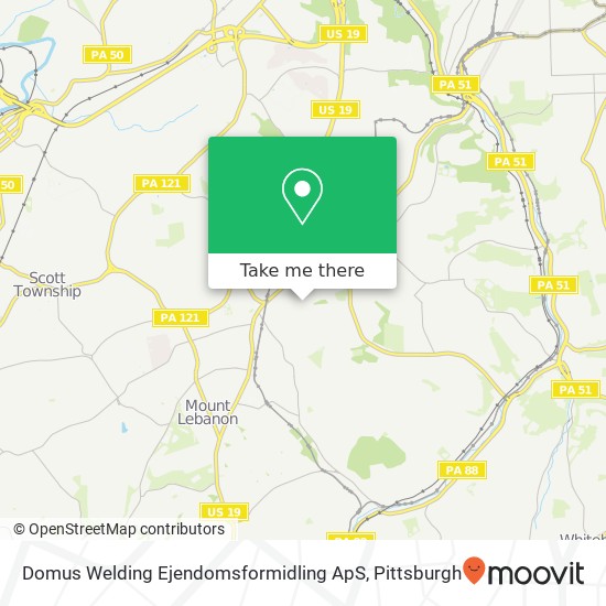 Mapa de Domus Welding Ejendomsformidling ApS