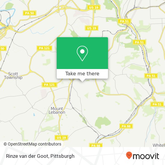 Mapa de Rinze van der Goot