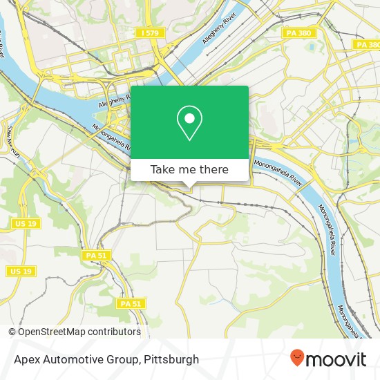 Apex Automotive Group map