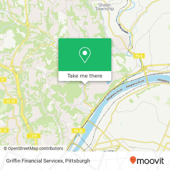 Griffin Financial Services map