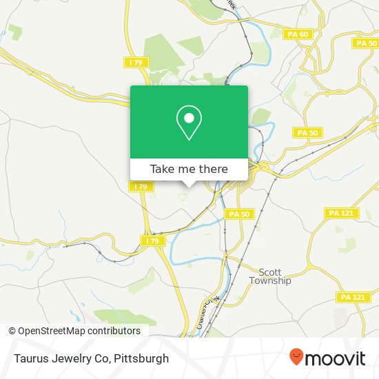 Mapa de Taurus Jewelry Co