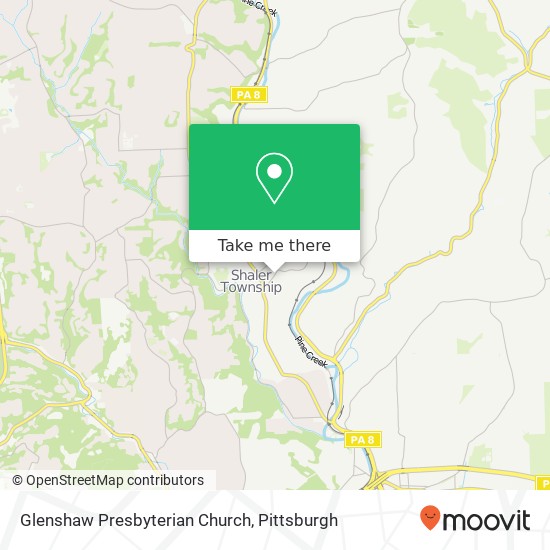 Mapa de Glenshaw Presbyterian Church