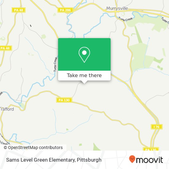 Mapa de Sams Level Green Elementary