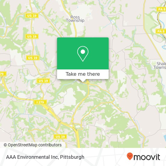 AAA Environmental Inc map