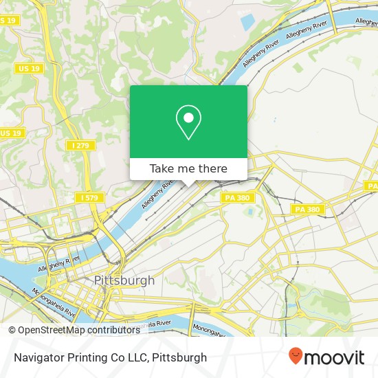 Mapa de Navigator Printing Co LLC