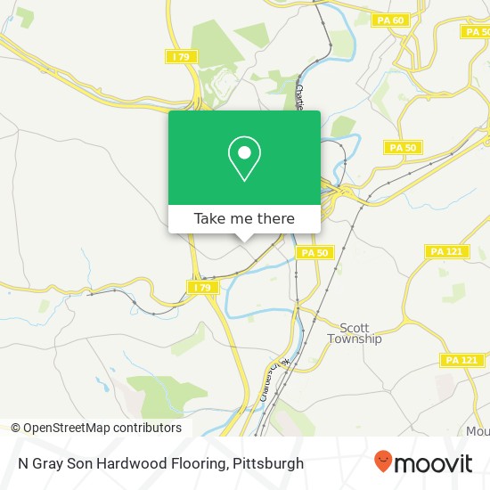 N Gray Son Hardwood Flooring map
