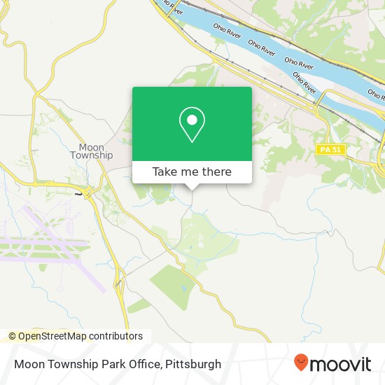 Mapa de Moon Township Park Office