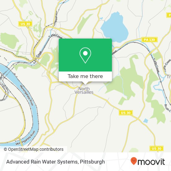 Advanced Rain Water Systems map