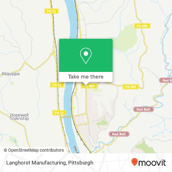 Langhorst Manufacturing map