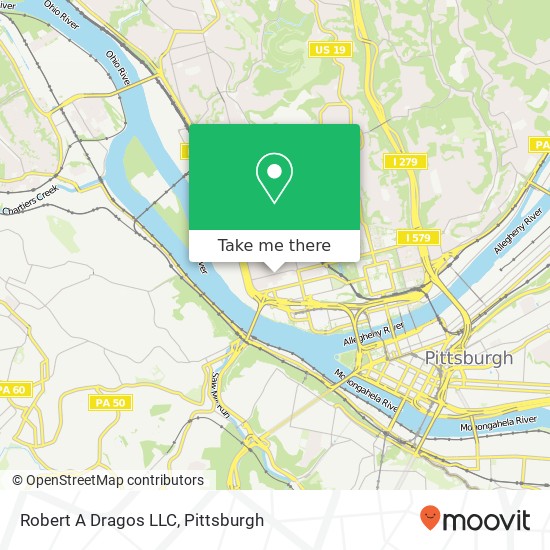 Robert A Dragos LLC map
