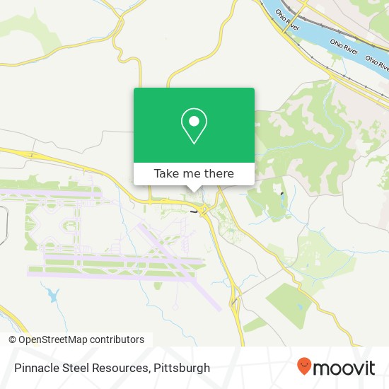 Mapa de Pinnacle Steel Resources