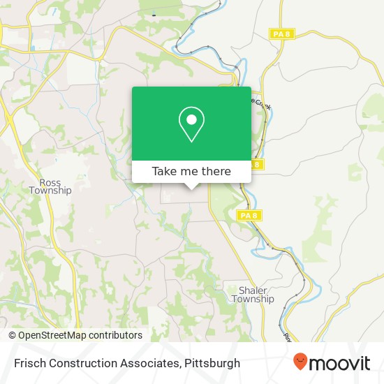 Mapa de Frisch Construction Associates