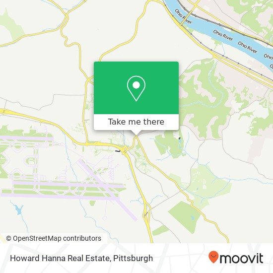 Howard Hanna Real Estate map